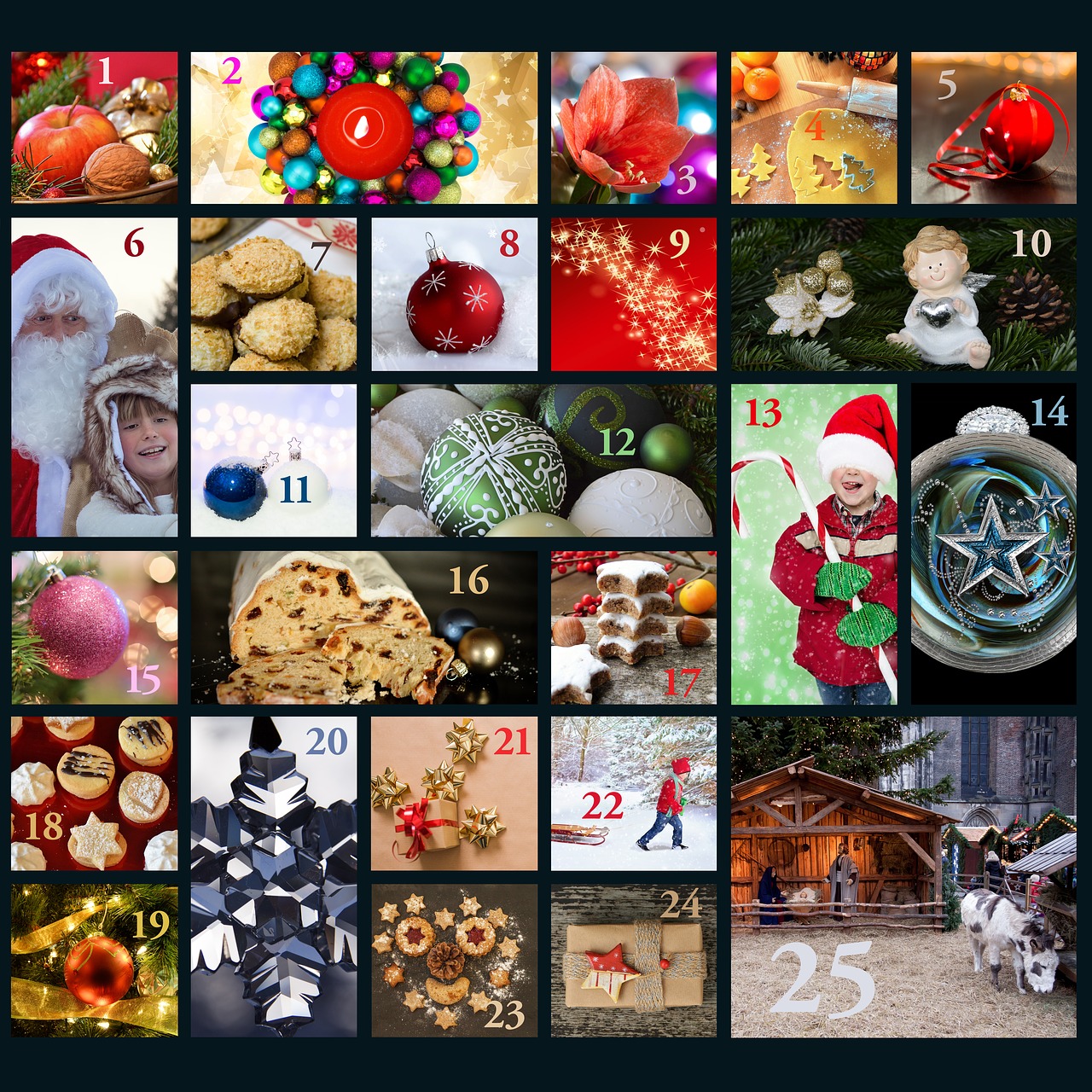 Gratis Adventkalender für Handarbeits und Bastel Freunde